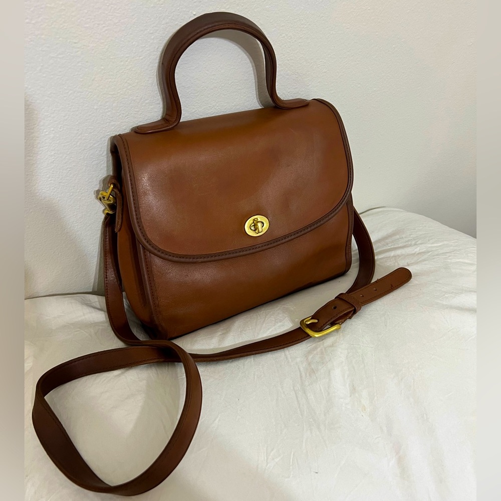 Vintage Coach Manor Bag